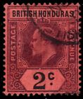 BRITISH HONDURAS 63 (SG86a) - King Edward VII "1904 Violet and Black" (pb84747)