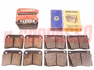 Front Rear Brake Pads A.R 2000 2600 Giulia Ferrari 365 206 330 - Picture 1 of 5