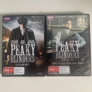 Peaky Blinders: Seasons 1 + 2 DVD (Season 2 Brand New Sealed, Season 1 Like New) - Picture 1 of 4