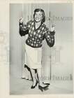 1949 Press Photo Patsy Lee to perform for National Sweater Week in Chicago