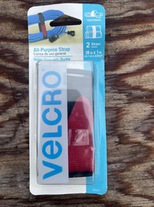 Velcro 90107 18" x 1" Black All Purpose Strap 2 Count6 - Picture 1 of 2