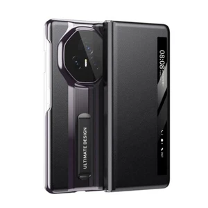 Luxury Smart View Genuine leather Flip Cover stand  Case For Honor Magic V3 - Picture 1 of 32