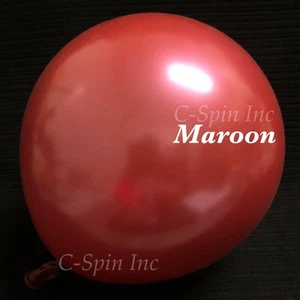 12 inch 100x Maroon Pearl Latex Thick Party Balloons Birthday Helium Float US - Picture 1 of 2