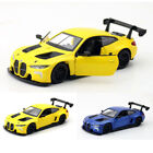 1/44 2022 BMW M4 GT3 Model Car Toys Diecast Toy Vehicle Kids Boys Pull Back
