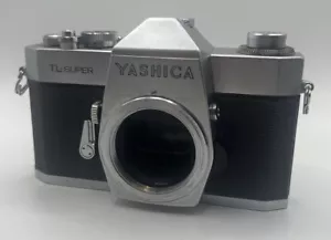 Solo cuerpo de cámara fotográfica Yashica TL Super 35 mm SLR - para reparación de piezas - Imagen 1 de 7