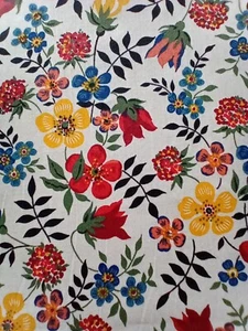 Remnant EDENHAM T - FLORAL - Liberty Tana Lawn cotton approx 44 x 30 cm - Picture 1 of 3