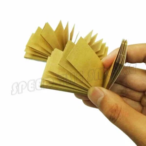 24 Booklets of NEW Unbleached Rolling Paper Filter Tips 1200 Sheets Totally - Picture 1 of 4