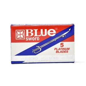100 Blue Platinum Double Edge Razor Blades - Picture 1 of 1