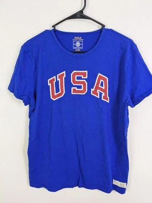 Polo Ralph Lauren T-shirt Women's Extra Large Blue Short Sleeve Casual Preppy - Image 1 of 4