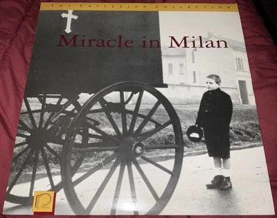 Miracle In Milan (1990 Laserdisc) *WITH ORIGINAL PROTECTIVE JACKET SLEEVE!!!* - Image 1 of 4