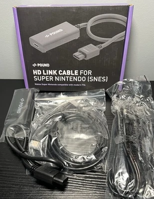 HD Link Cable for Original Super Nintendo SNES - HDMI Cable with RGB Quality,... - Image 1 of 3