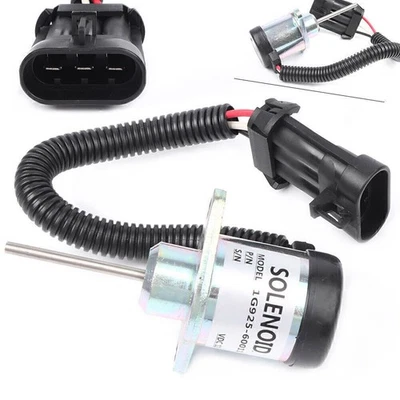 Kraftstoffabschaltung Magnetventil Abschaltung für Kubota Bobcat S185 Skid Steer - Image 1 of 4