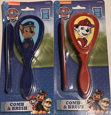 RARO! 2 juegos de peine y cepillo Nickelodeon PAW PATRL de BPA ¡¡ENVÍO GRATUITO Y RÁPIDO!!! Foto 1 de 2