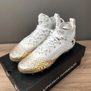 Under Armour Spotlight Clone MC Damen-Fußballschuhe weiß 3026343-100 Größe 11 - Bild 1 von 12