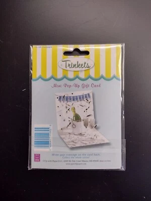 Trinkets Pop-up Card, Champagne/Celebrate, Item TR-108 - Image 1 of 2