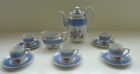 Vintage LORLITH Tea Pot Jug 5 x Cups And 5 x Saucers Probably Czechoslavakian