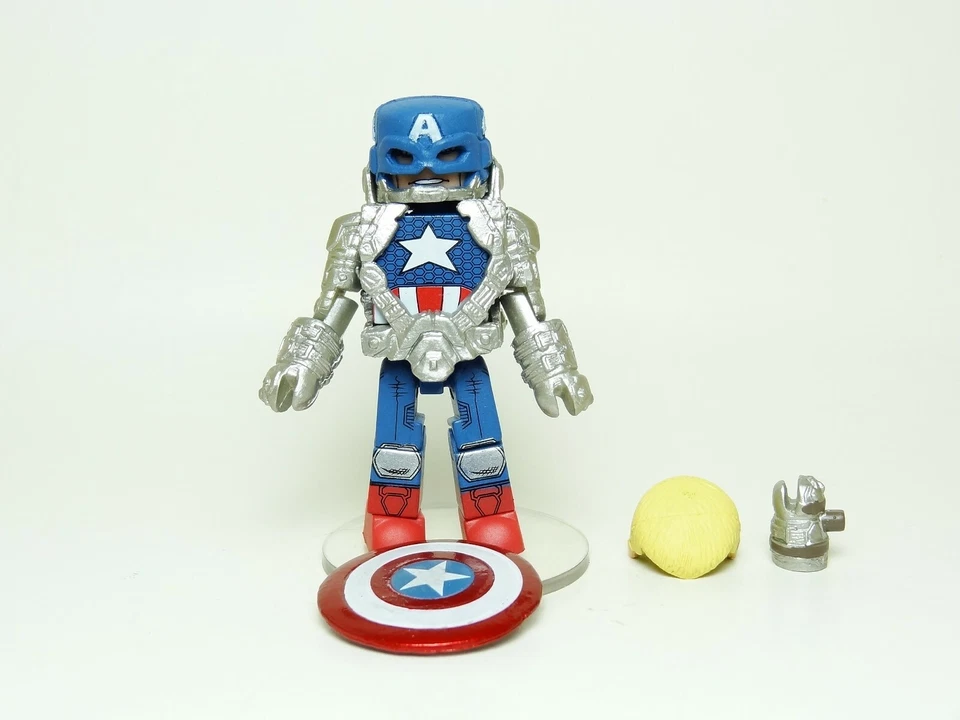 Эксклюзивный космический костюм Капитана Америка Marvel Minimates Infinity - Изображение 1 из 1