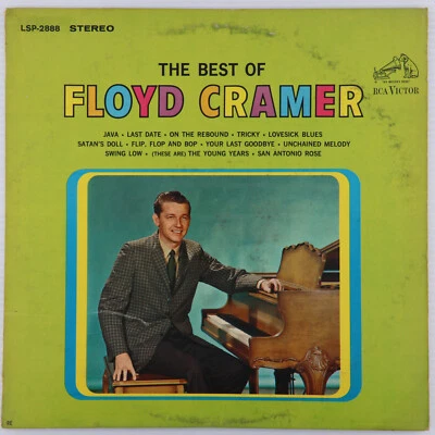 Floyd Cramer – The Best Of Floyd Cramer - 1964 Stereo LP Indianapolis LSP-2888 - Image 1 of 4