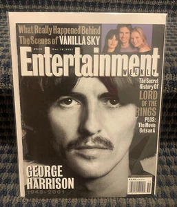 2001 Dec 14 ENTERTAINMENT WEEKLY Magazine GEORGE HARRISON 1943-2001 (CP79) - Picture 1 of 2