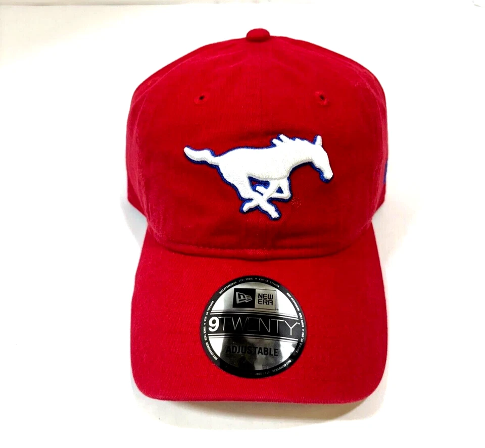 SMU Mustangs NCAA NE Core Classic 2 Adjustable Hat~ Red - Image 1 of 4