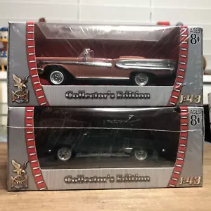 Road Signature Collection 1958 Edsel Citation 1950 Studebaker 1:43 Diecast New - Picture 1 of 5