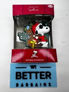 Nuevas temporadas de Hallmark Ornament - Peanuts Snoopy En una palabra... ¡Genial! Envío gratis - Imagen 1 de 7