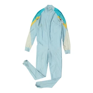 Traje de esquí de carreras deportivo | Traje de nieve ligero de invierno azul esquí vintage para hombre - Imagen 1 de 8