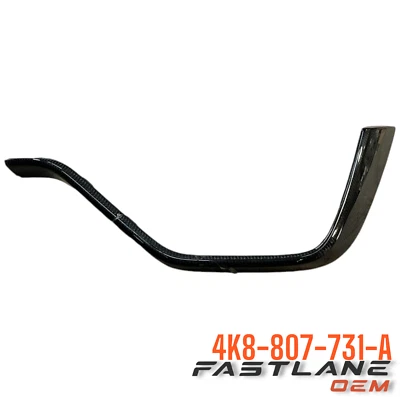 AUDI RS6 AVANT/RS7 SPORTBACK LH 2021-2024 MOLDURA DE CARBONO EXTERIOR OEM 4K8-807-731-A Foto 1 de 4