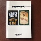 Reader’s Digest Large Print Book House on Fire Joseph Finder/ Noel Letters Evans