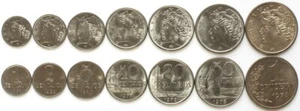 Brazil 7 coins set 1969-1979 UNC (#4548) - Picture 1 of 1