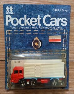 Vintage Tomy Pocket Cars No.62-7 Big Big Truck Year 197X Japan