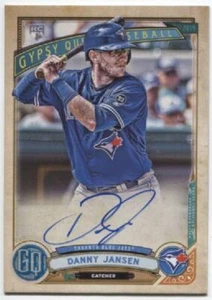 Danny Jansen RC 2019 Topps Gypsy Queen en tarjeta autógrafo automático Blue Jays-GQA-DJ - Imagen 1 de 1