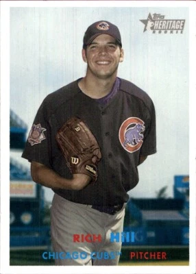 2006 Topps Heritage #394 Rich Hill CHICAGO CUBS - Image 1 of 2