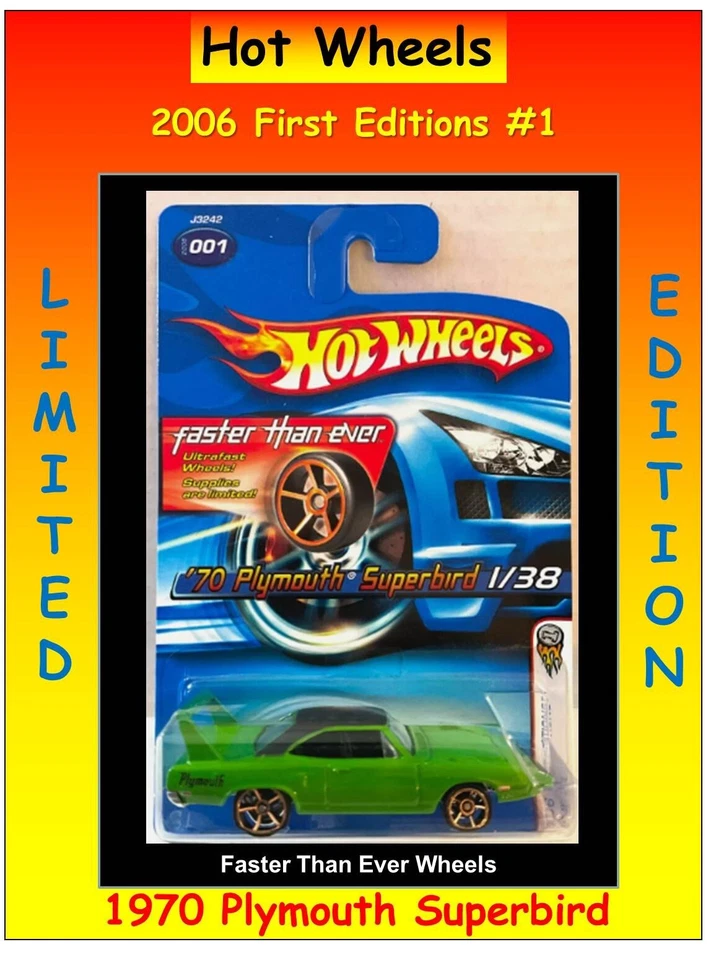 Hot Wheels 2006 First Editions 1970 Plymouth Superbird