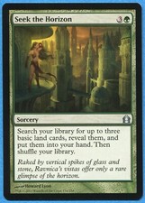 2 x magic mtg return to ravnica rtr #134 seek the horizon unco