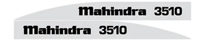 Mahindra 3510 Tractor Decals - Picture 1 of 1