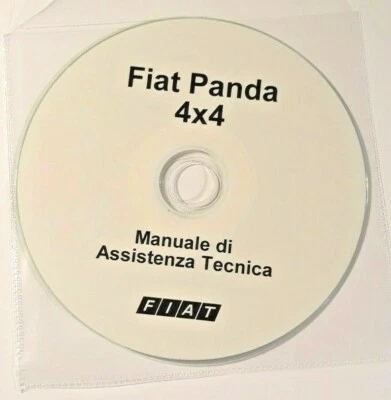 CD MANUALE OFFICINA ASSISTENZA TECNICA FIAT PANDA 4x4 ZFA141 A112B1 965 cc - Immagine 1 di 4
