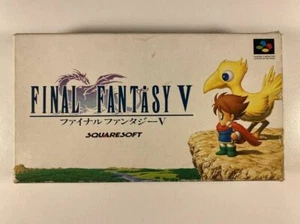 Final Fantasy V Boxed Super Famicom SNES GC NTSC-J - Picture 1 of 9