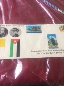 #83 Jordan 1964 FDC Old Cover from Jordan Middle East .Stamp - Picture 1 of 4