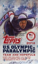 2014 Topps U.S Olympic and Paralympic Team and Hopefuls Hobby Box