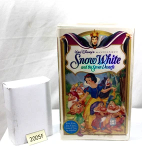 WALT DISNEY'S  1994 SNOW WHITE &THE SEVEN DWARFS MASTERPIECE FIRST TIME ON VIDEO - Imagen 1 de 7