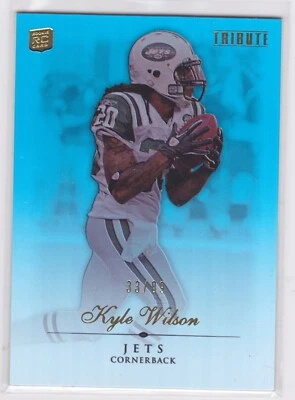2010 Topps Tribute - Blue Parallel #33/89 - Kyle Wilson #12 - Rookie - Image 1 of 2