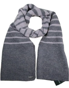 Lauren Ralph Lauren Damen lila gestreift Wollmischung Decke Schal Neu mit Etikett - Bild 1 von 3