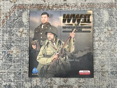 FIGURA DE COLECCIÓN EARLY DID 12" EE. UU. 101ª División Aerotransportada 506 Albert Ross NUEVA EN CAJA Foto 1 de 2