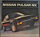 1984 Nissan Pulsar NX Catalog Sales Brochure Nice Original 84