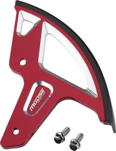 Moose Racing Aluminum Red Rear Brake Rotor Guard (B06-1301R) - Picture 1 of 1