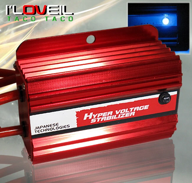 JDM Red Battery Voltage Ecu Stabilizer System For Honda Accord Civic Crx Foto 1 de 1
