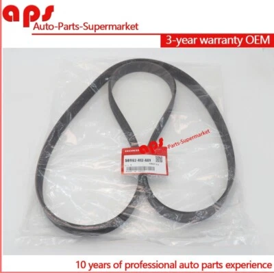 Correia de transmissão Serpentine OEM para 2010-2011 Honda CR-V 2.4L 56992-REZ-A01 - Imagem 1 de 4