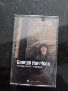 George Harrison Somewhere in England Cassette Sealed - Picture 1 of 3