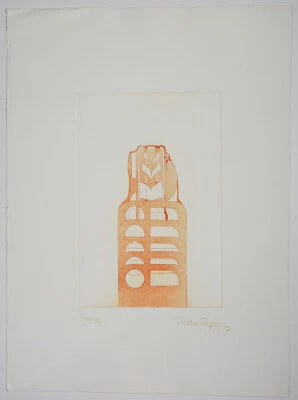 Dieter Pieper/ Radierung/ 1948-2001/ Maler, Radierer, von 1973 - Bild 1 von 4